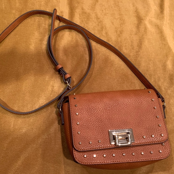 White House Black Market Handbags - White House Black Market Leather Tan Purse